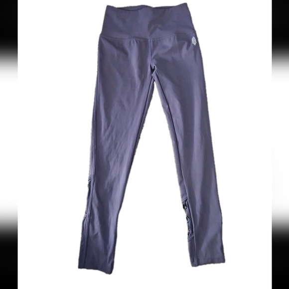 Free People Movement Womens Purple Revelation Yoga Leggings XS - Picture 3 of 12